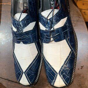 10.5 custom alligator skin slick exotica  never worn